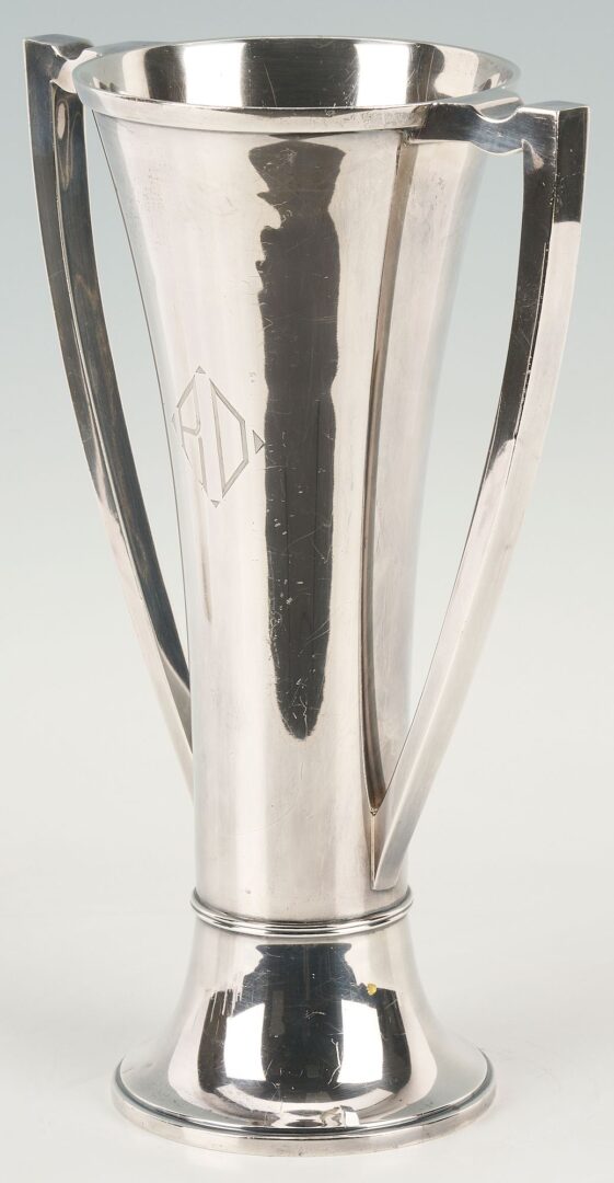 Lot 281: Large Gorham Sterling Silver Vase