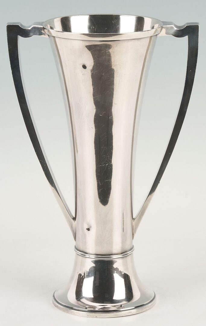 Lot 281: Large Gorham Sterling Silver Vase