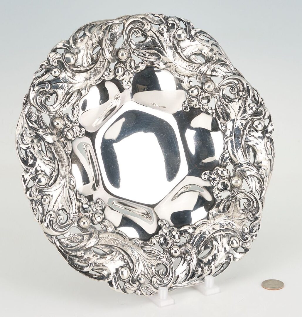 Lot 282: Gorham Sterling Silver Tazza, c. 1901