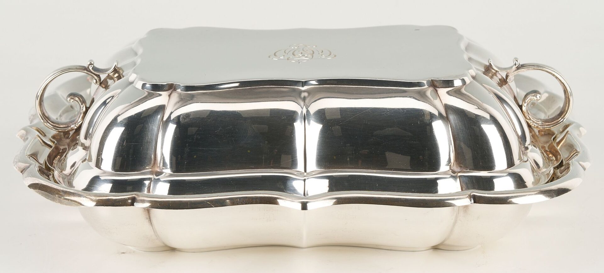Lot 286: Reed & Barton Sterling Vegetable Dish & Cover