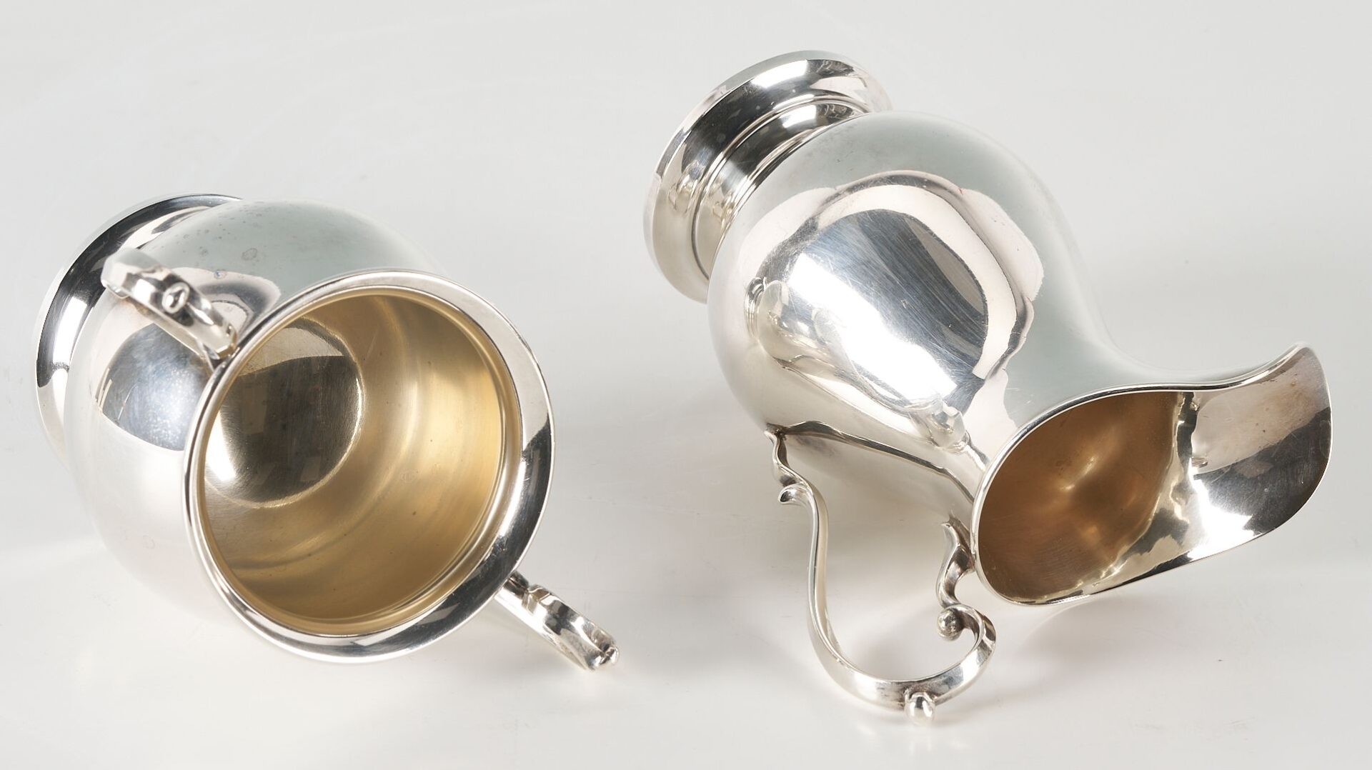 Lot 290: 4 Sterling Silver Hollowware Items, incl. Tiffany