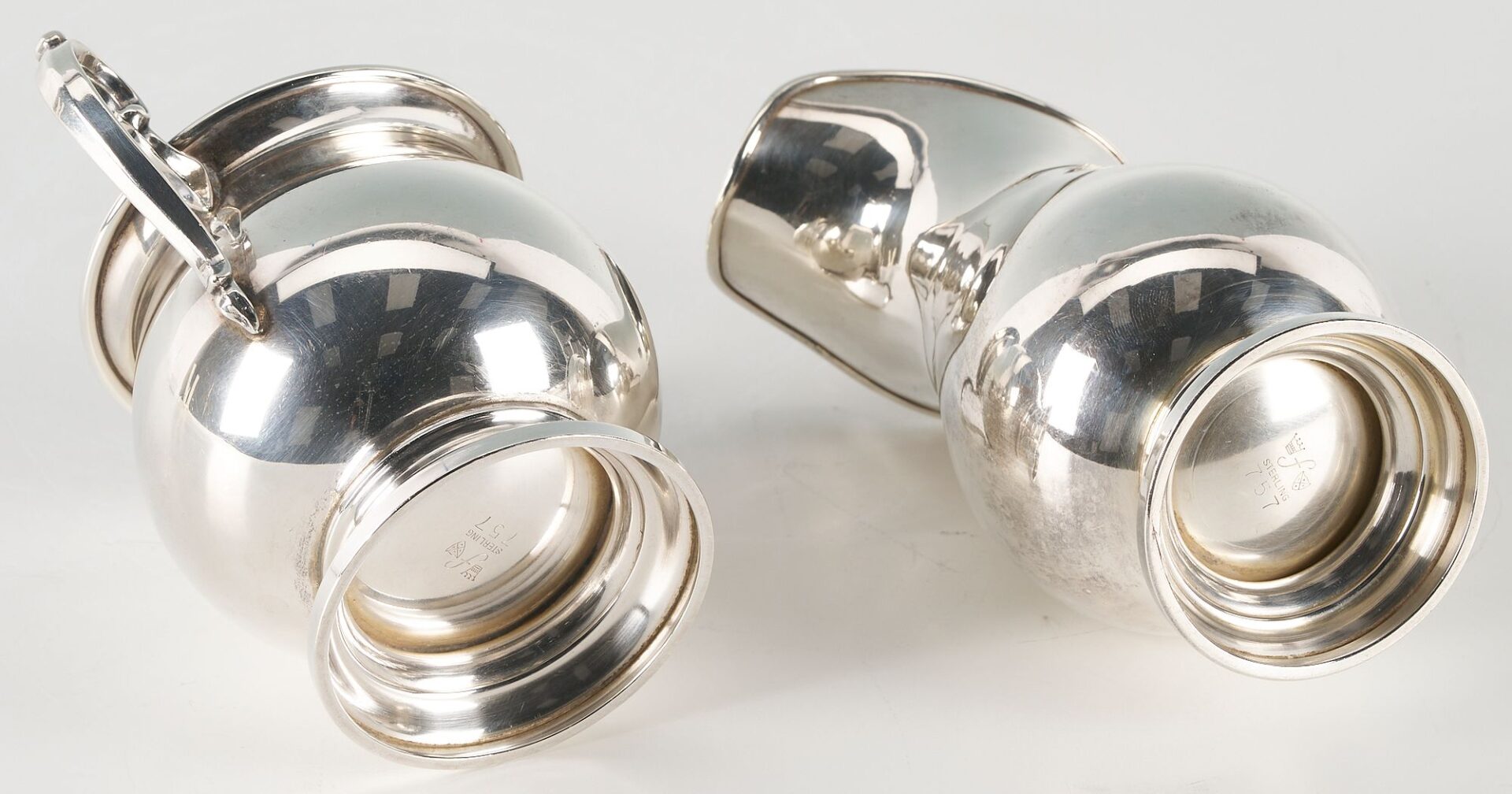Lot 290: 4 Sterling Silver Hollowware Items, incl. Tiffany