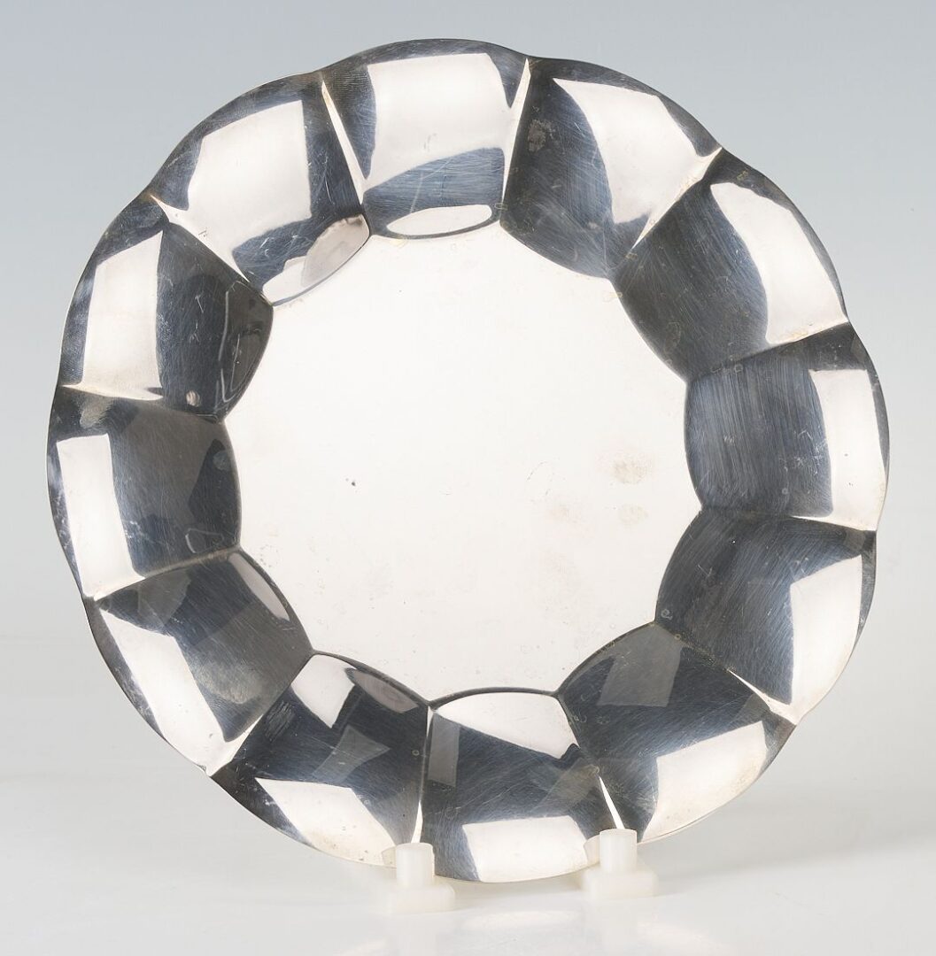 Lot 290: 4 Sterling Silver Hollowware Items, incl. Tiffany