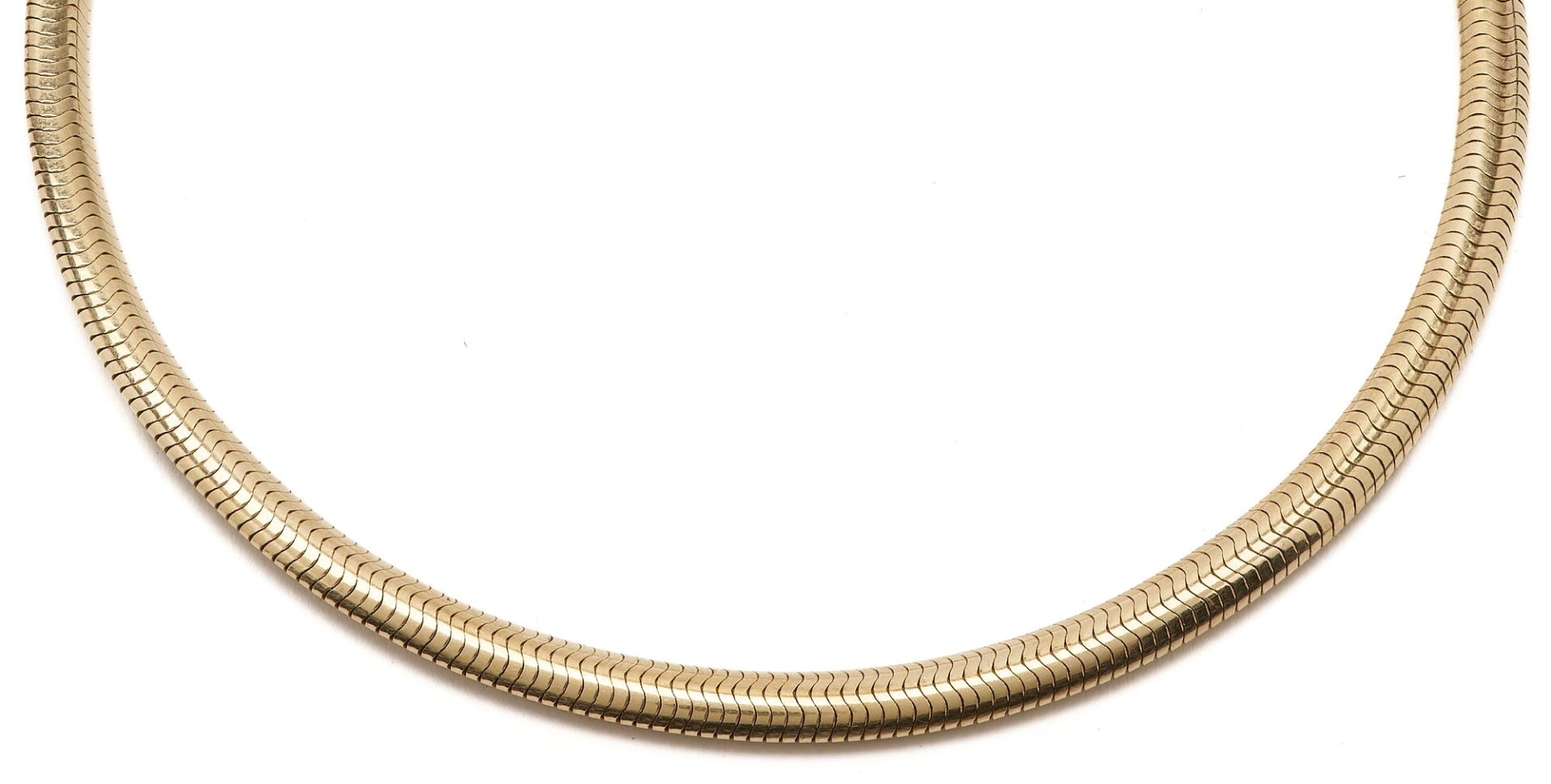 Lot 292: 14K Tiffany Gold Necklace