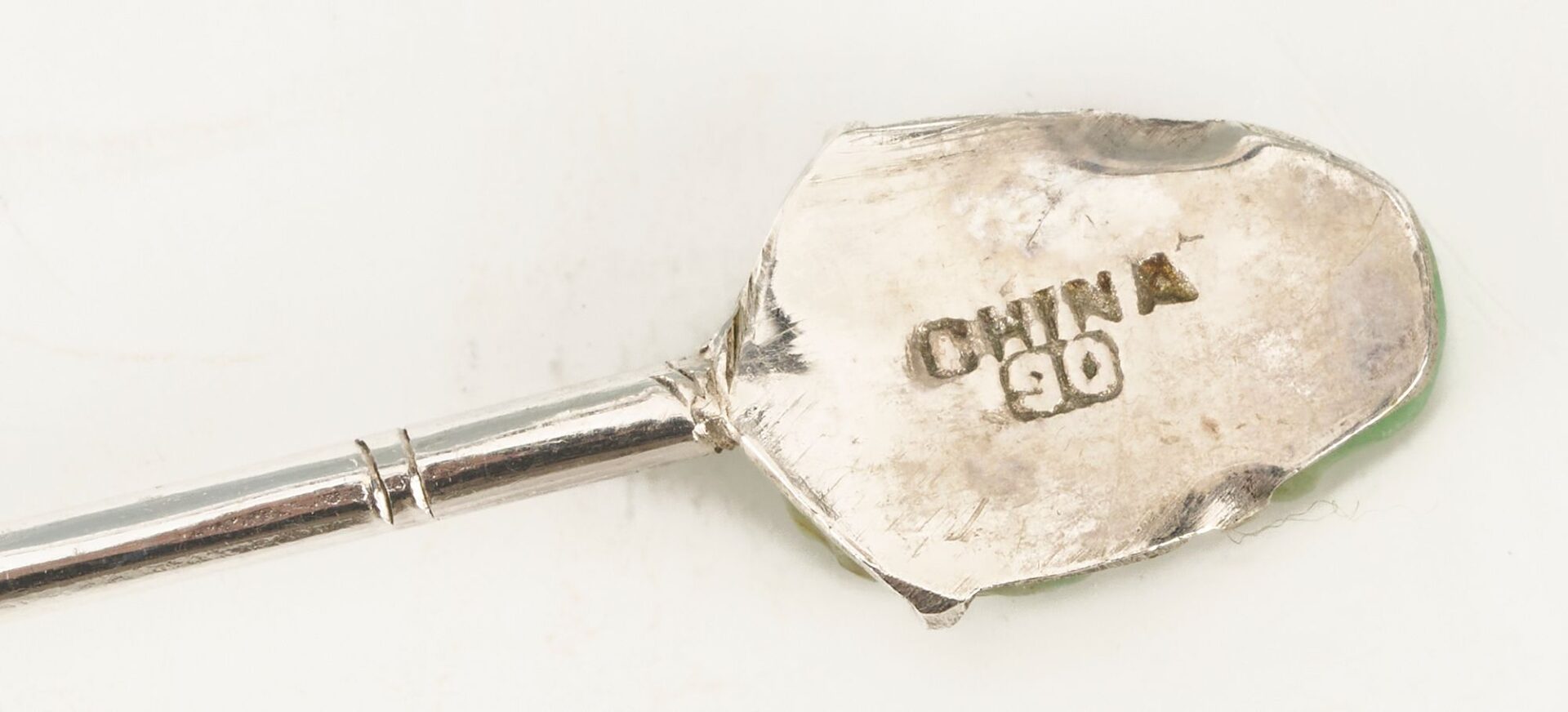 Lot 2: 2 Yokohama Japanese Sterling Vases + 1 Chinese Spoon