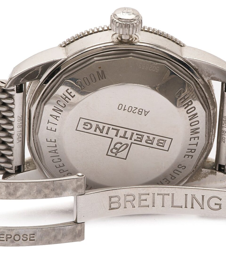 Lot 306: Breitling Superocean Heritage Watch w/ Box & Papers