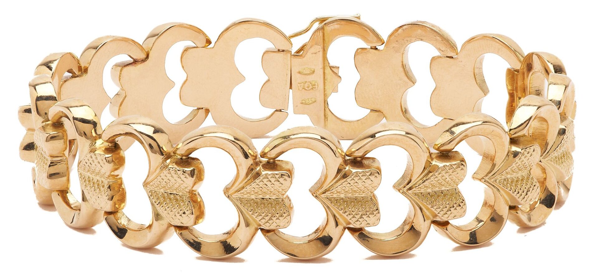Lot 307: 18K Gold Bracelet
