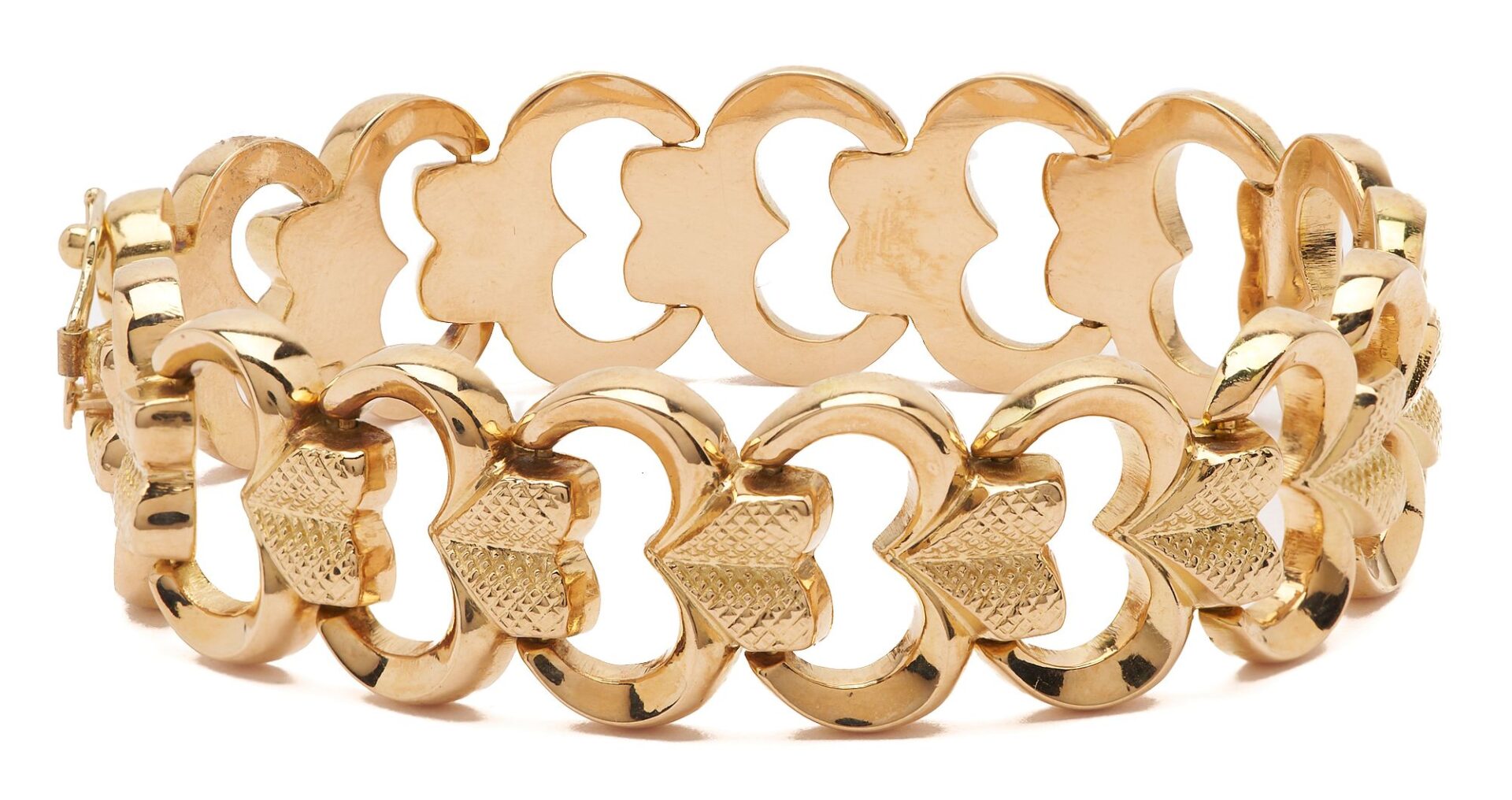 Lot 307: 18K Gold Bracelet