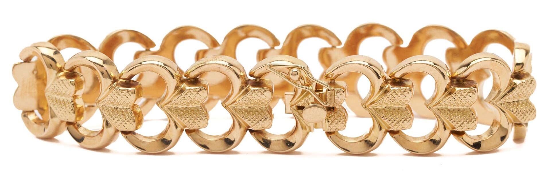 Lot 307: 18K Gold Bracelet
