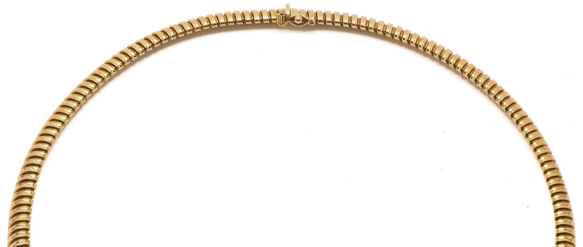 Lot 312: 14K Gold, Amethyst, & Diamond Necklace