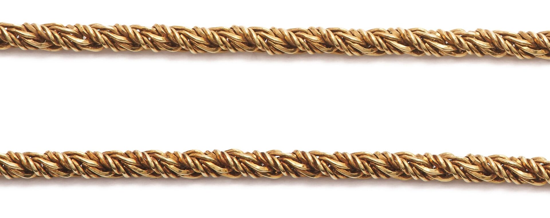 Lot 315: 14K German Gold & Pearl Necklace