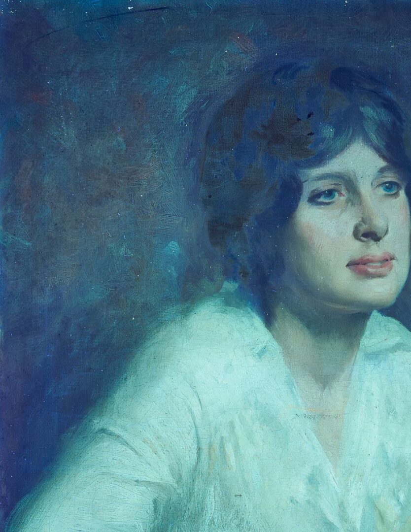 Lot 320: John Alberts O/C, Portrait of a Woman