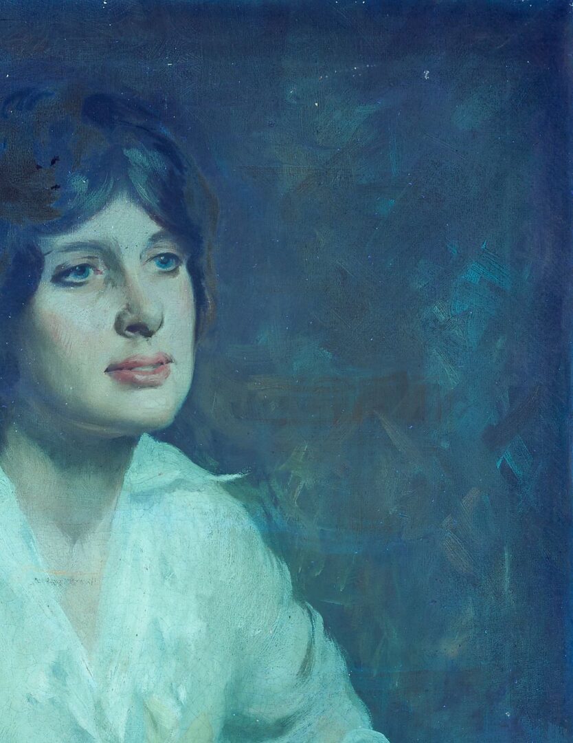 Lot 320: John Alberts O/C, Portrait of a Woman