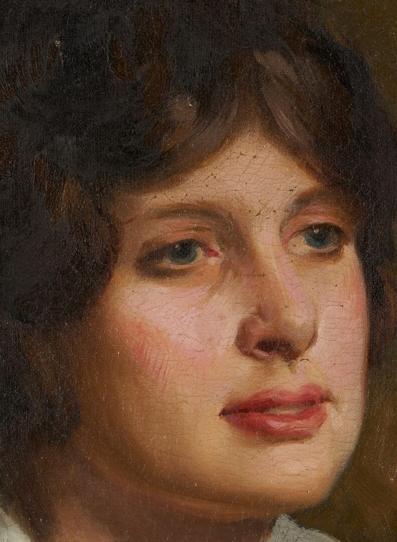 Lot 320: John Alberts O/C, Portrait of a Woman