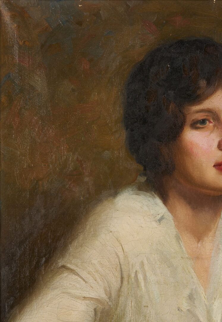 Lot 320: John Alberts O/C, Portrait of a Woman