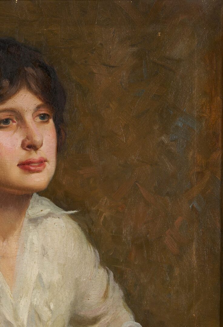 Lot 320: John Alberts O/C, Portrait of a Woman