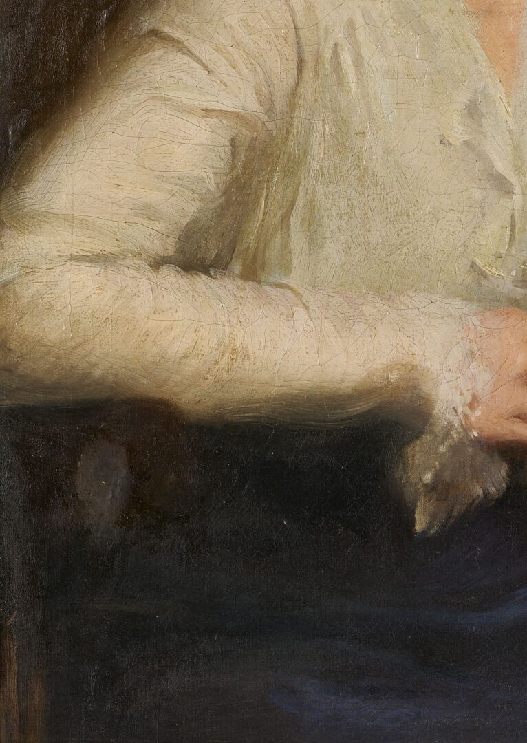 Lot 320: John Alberts O/C, Portrait of a Woman