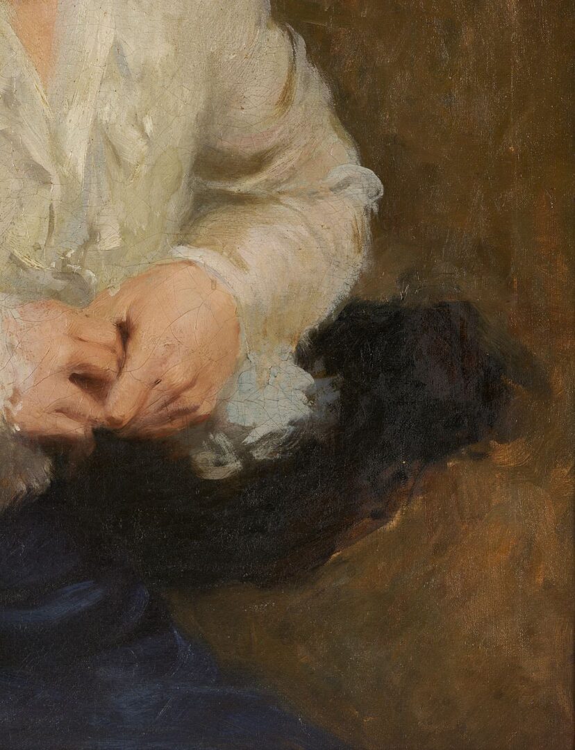 Lot 320: John Alberts O/C, Portrait of a Woman