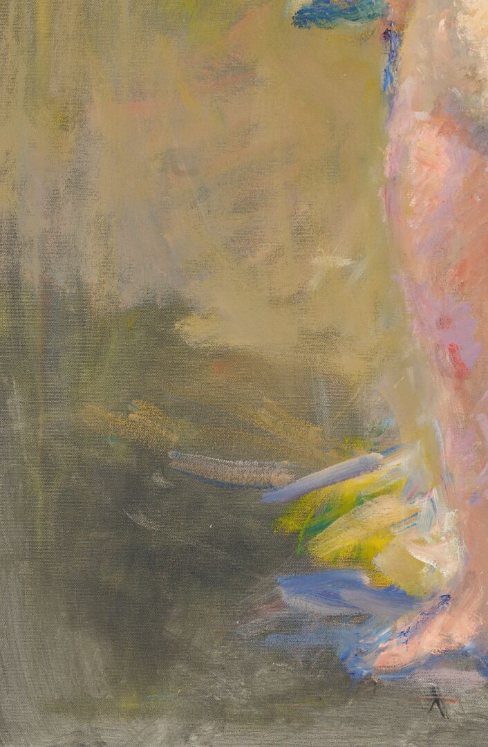 Lot 321: Charles Richards O/C Impressionist Painting, Nude