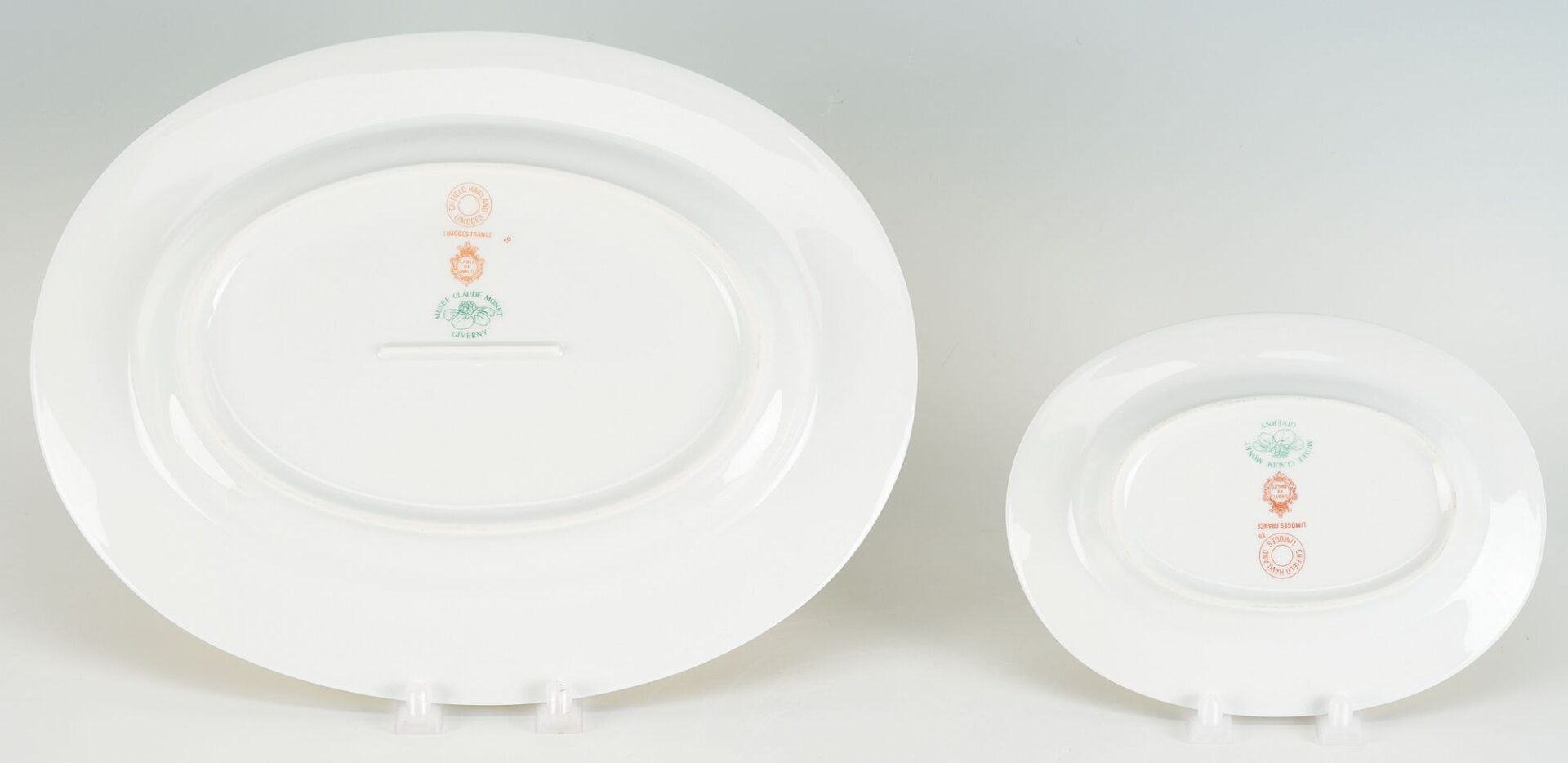 Lot 339: 75 Pcs. Haviland Musee Monet Pattern Porcelain Dinnerware