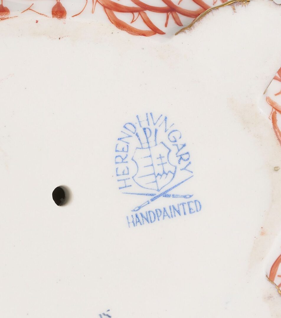 Lot 340: 4 Herend Porcelain Fowl or Bird Figures