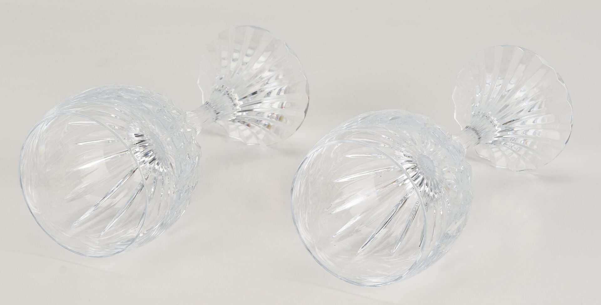 Lot 351: 10 Baccarat Massena Crystal Water Goblets