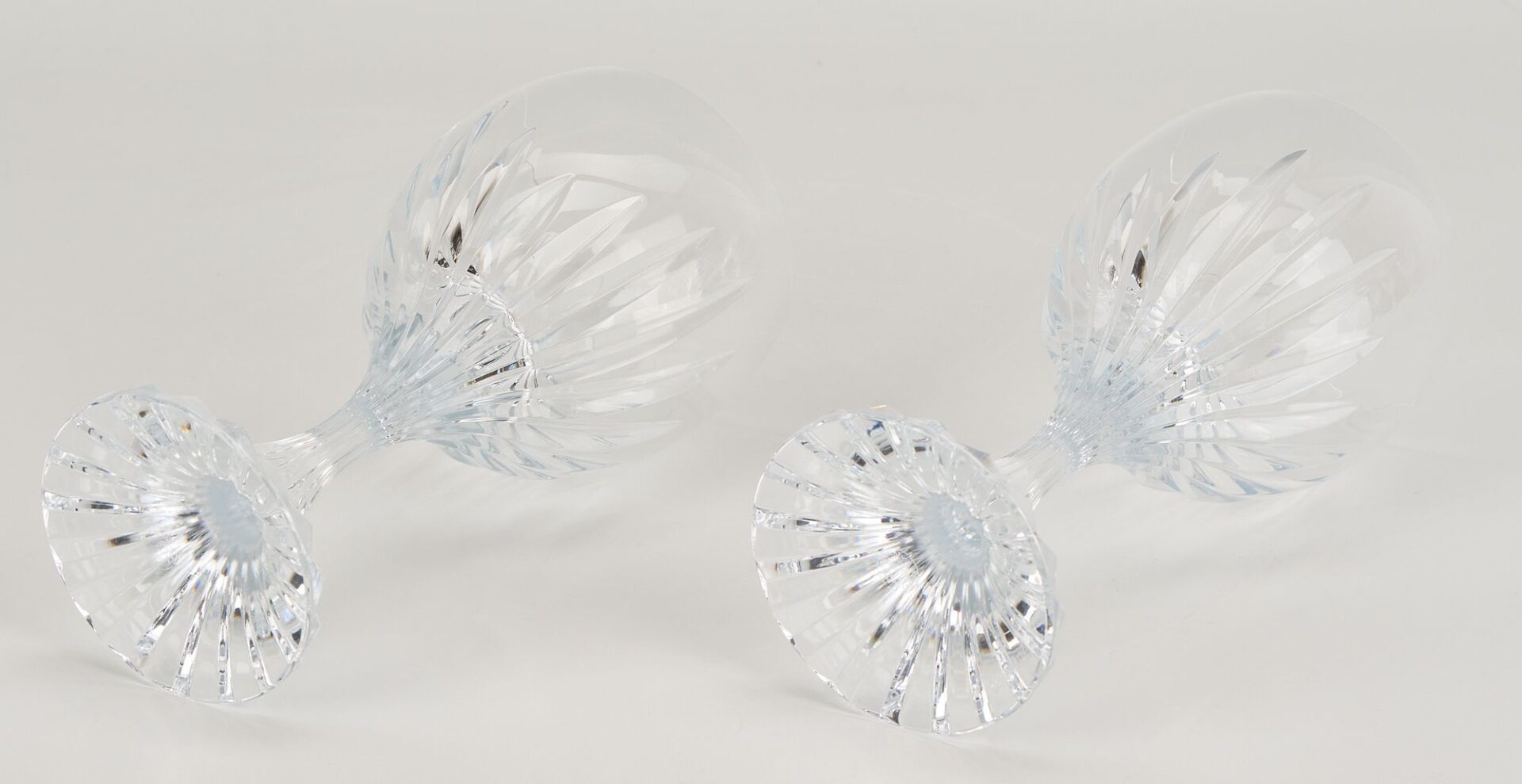 Lot 351: 10 Baccarat Massena Crystal Water Goblets
