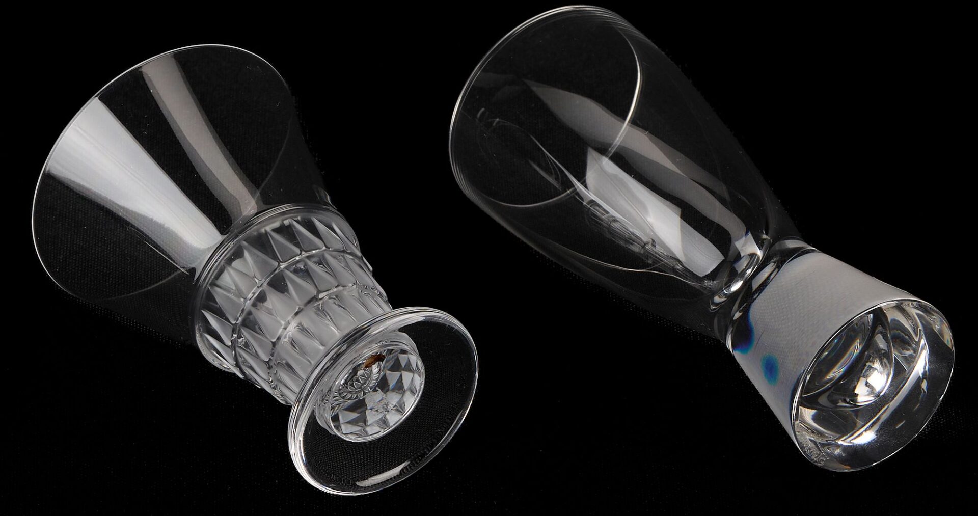 Lot 354: 27 Pcs. of Steuben and Lalique Glassware