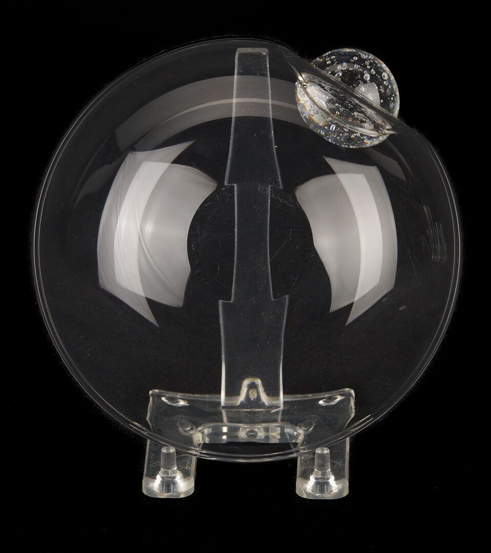 Lot 354: 27 Pcs. of Steuben and Lalique Glassware