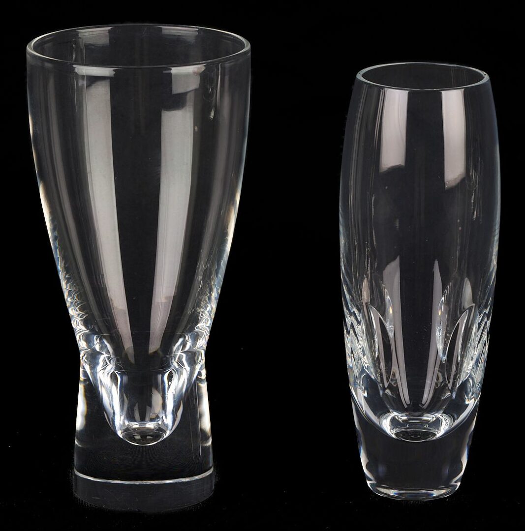 Lot 354: 27 Pcs. of Steuben and Lalique Glassware