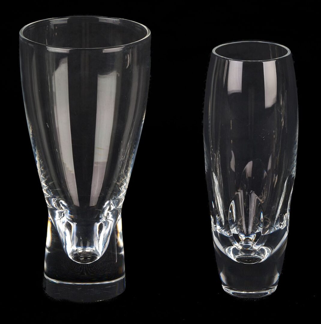 Lot 354: 27 Pcs. of Steuben and Lalique Glassware
