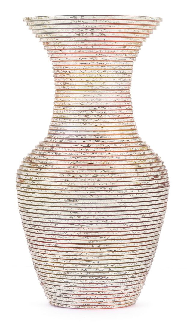 Lot 356: Sidney Hutter Art Glass Sculpture