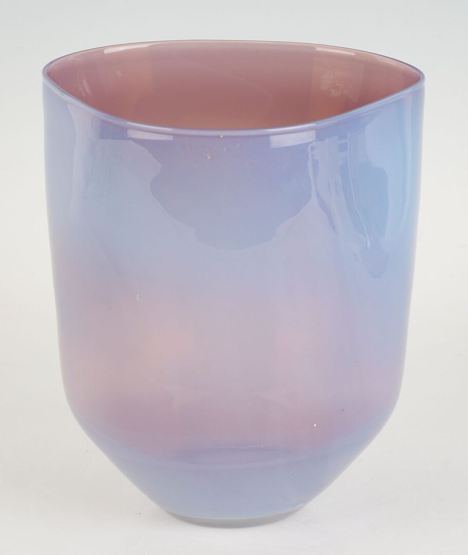 Lot 359: 2 Amethyst Art Glass Bowls incl. Soffiati for Cappelin Venini