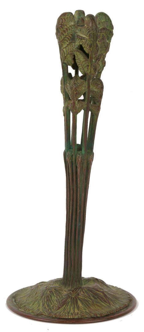 Lot 366: Rare Tiffany Studios New York “Fern” Lamp