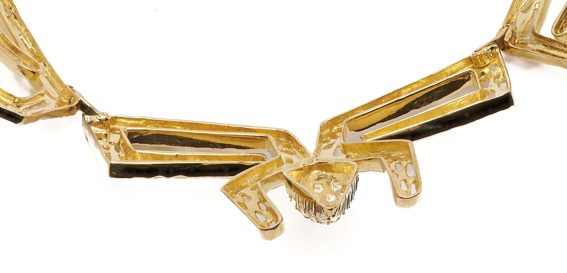 Lot 36: 18K Gold & Diamond Necklace by Ilias Lalaounis