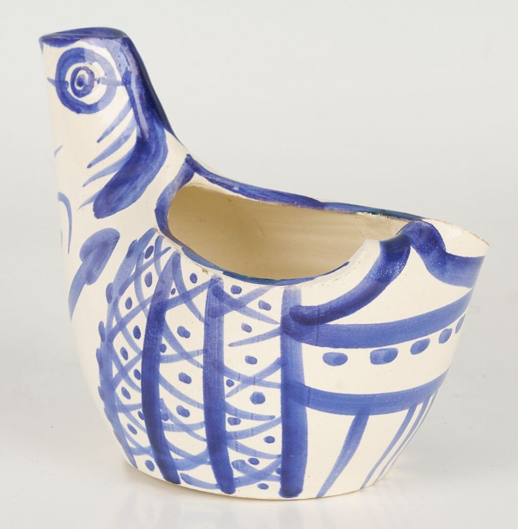 Lot 372: Pablo Picasso Madoura Pottery Hen, Sujet Poule