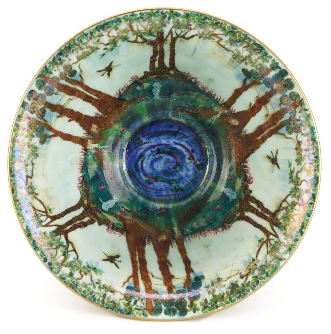 Lot 373: Wedgwood Fairyland Lustre Footed or Pedestal Bowl