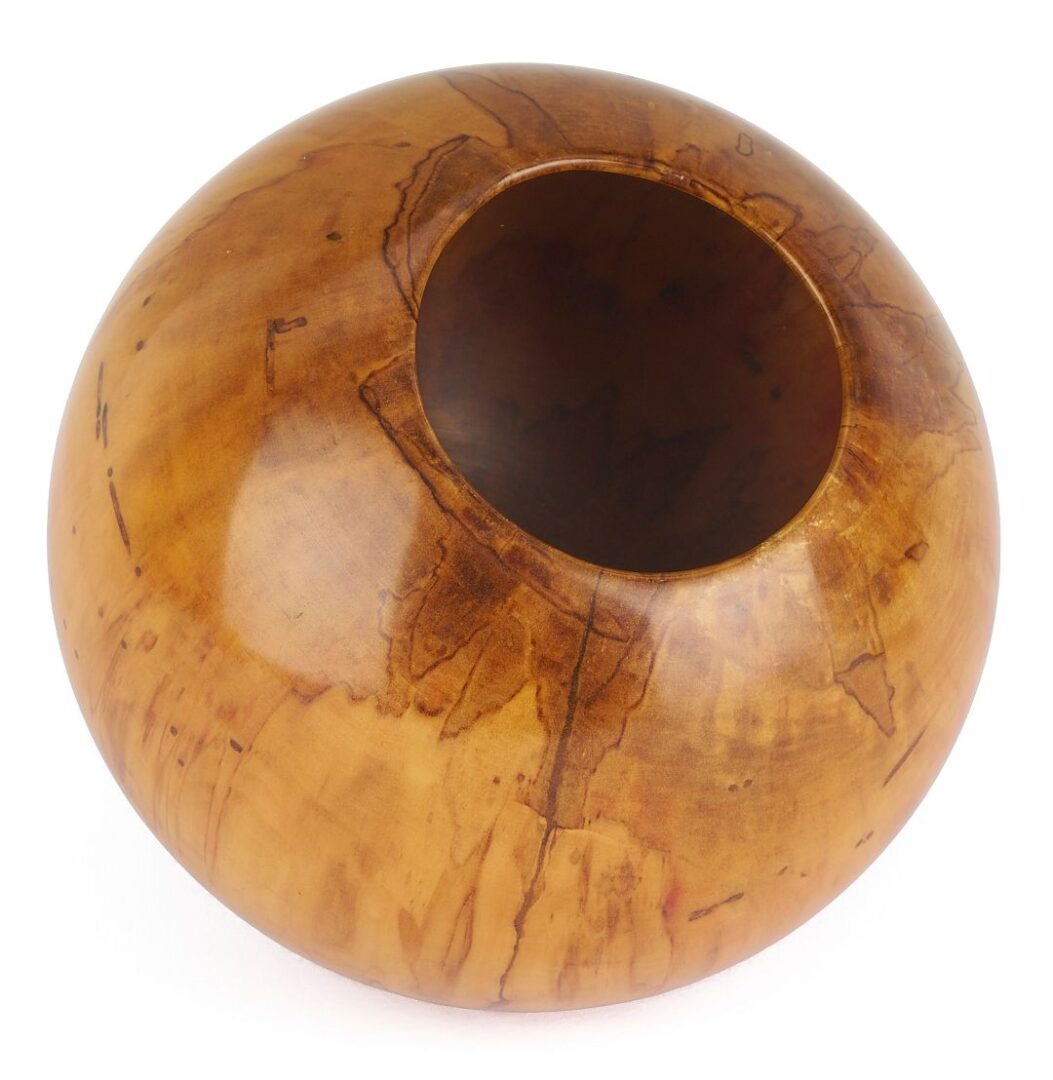 Lot 379: Philip Moulthrop Ash Leaf Maple Vessel