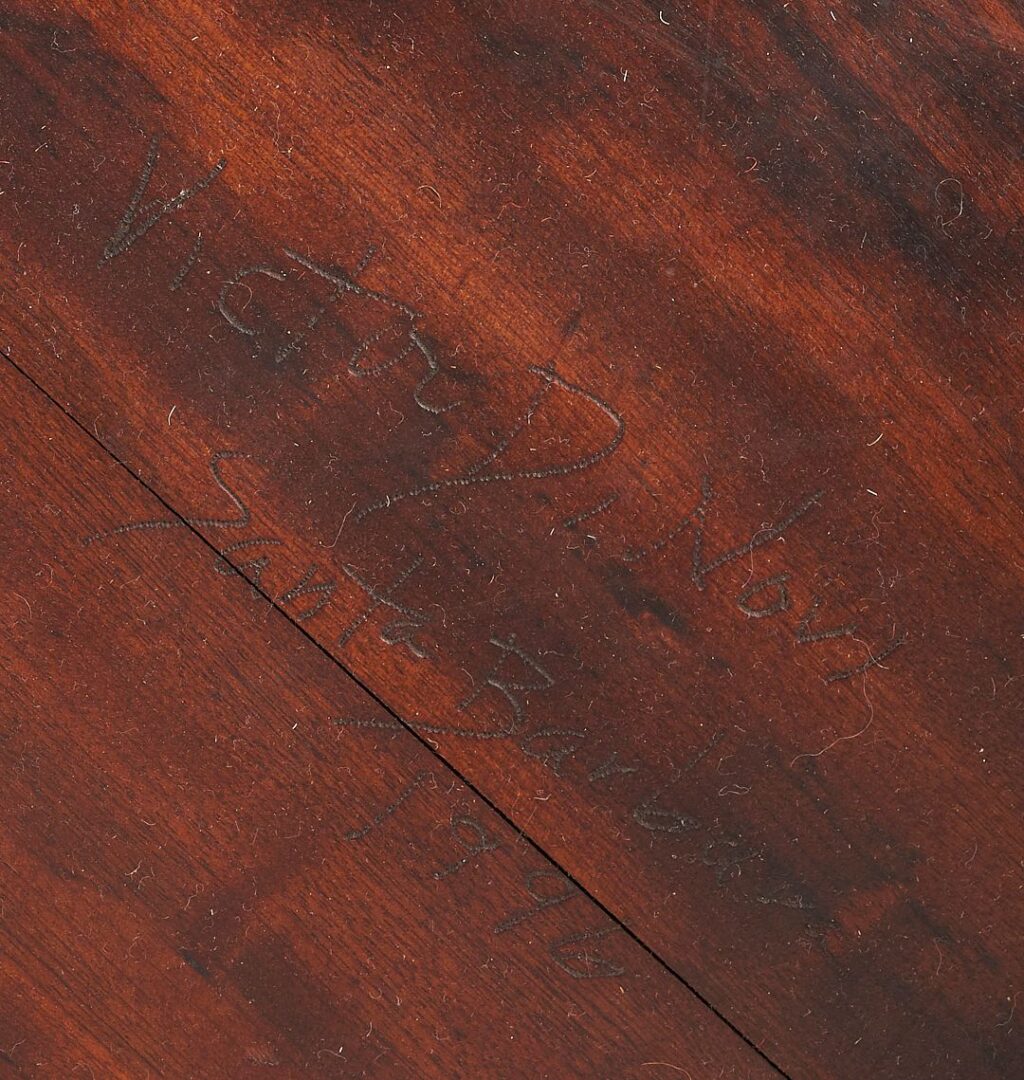 Lot 387: Modern Signed Victor DiNovi Table