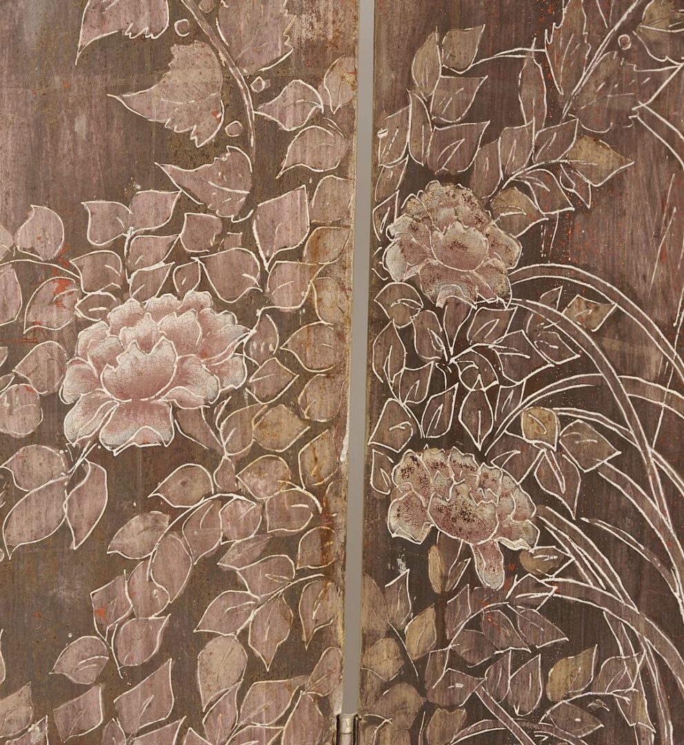 Lot 389: Max Kuehne Silver Gilt Screen