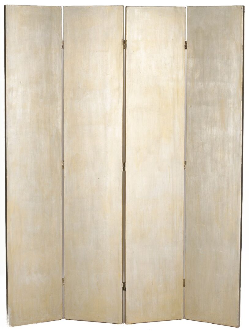 Lot 389: Max Kuehne Silver Gilt Screen