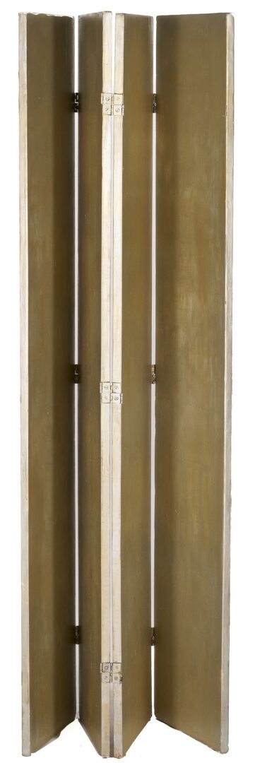 Lot 389: Max Kuehne Silver Gilt Screen