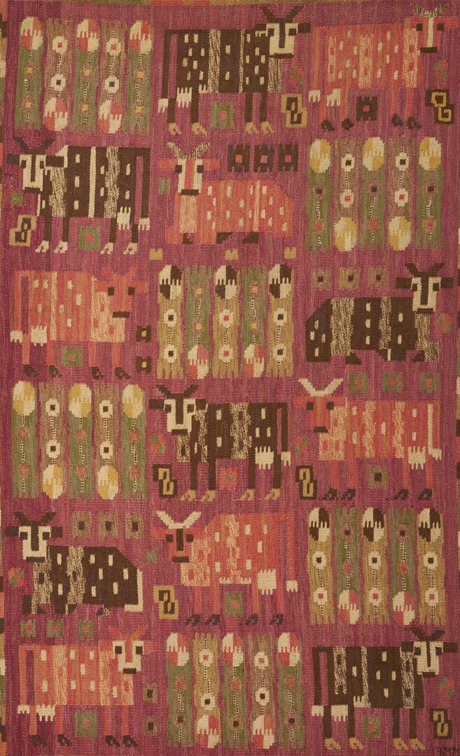 Lot 390: Marta Maas Fjetterstrom Mid Century Rug