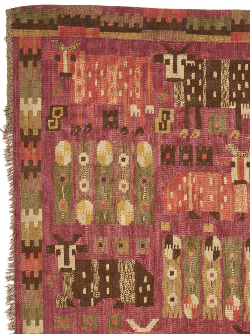 Lot 390: Marta Maas Fjetterstrom Mid Century Rug