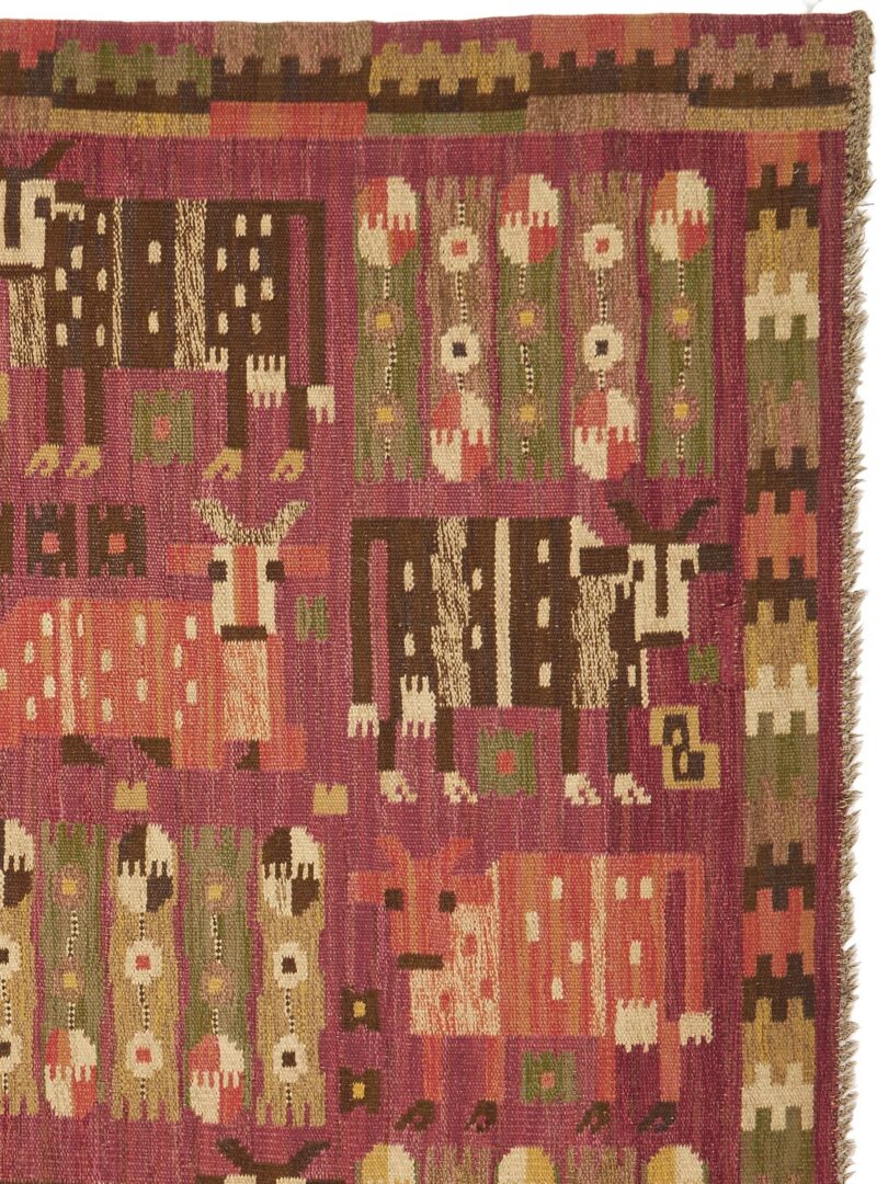 Lot 390: Marta Maas Fjetterstrom Mid Century Rug