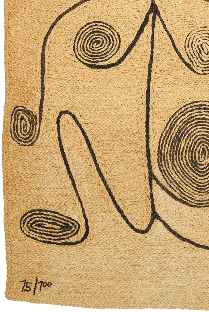 Lot 391: After Alexander Calder, Tapestry (Josephine Baker)