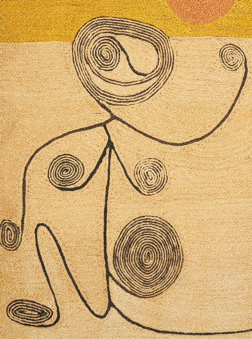 Lot 391: After Alexander Calder, Tapestry (Josephine Baker)