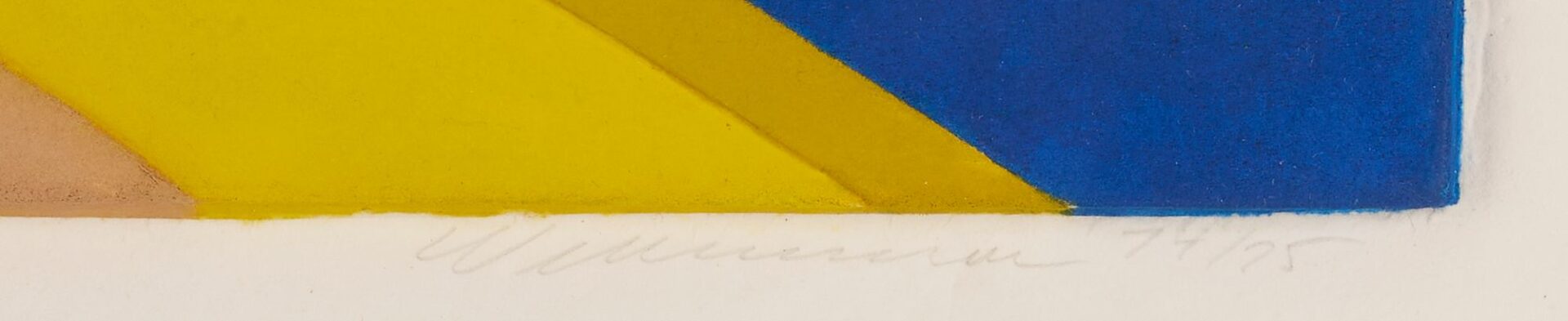 Lot 392: Tom Wesselmann Color Mixografia, Still Life with Blonde and Goldfish