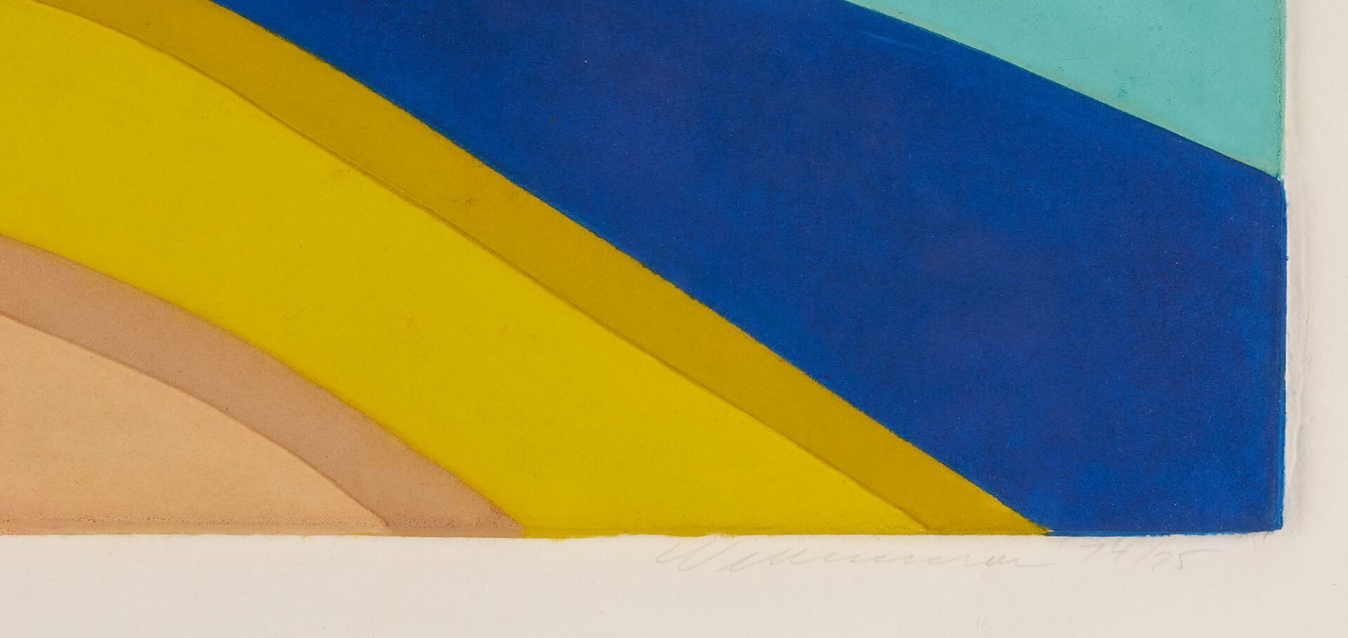 Lot 392: Tom Wesselmann Color Mixografia, Still Life with Blonde and Goldfish