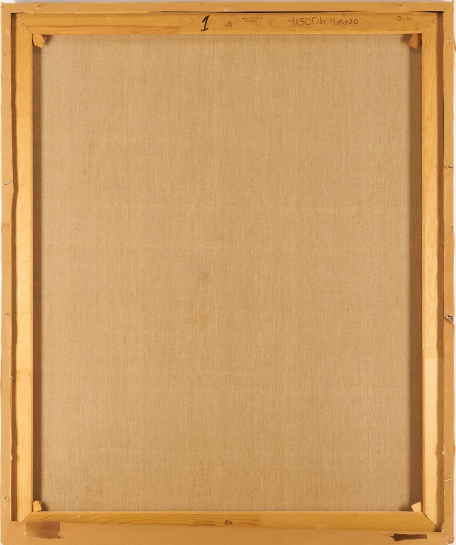 Lot 394: Large Robert Kipniss Oil Landscape, Sheds & Trees